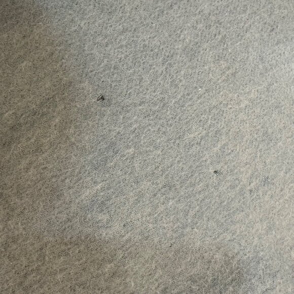 Vintage Wool Blanket Mid Century Chatham USA Green Beige 72 x 83 Bedspread - Picture 4 of 8